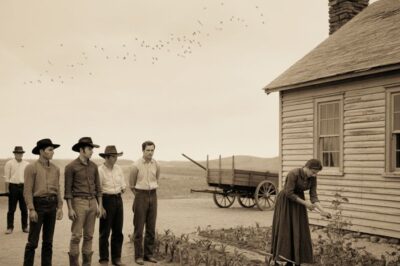 Rieron cuando la viuda plantó árboles alrededor de la casa… hasta que el viento y la nieve pararon