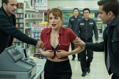 La agarraron del uniforme después de cerrar la tienda, pero no contaban con quienes la vigilaban