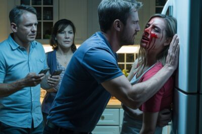 Mi hermano me lanzó contra el refrigerador y luego me clavó la rodilla. Me crujió la nariz, la sangre se derramó cuando estiré la mano hacia mi teléfono—hasta que mamá me lo arrebató. “No es nada”, dijo con frialdad. Papá se burló: “Siempre exagerando”. No tenían ni idea de lo que estaba a punto de poner en marcha…