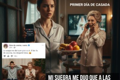 “Primer día de casada: mi suegra me dijo que debía levantarme a las 6 a.m. para cocinar. Al día siguiente, los desperté a todos.”