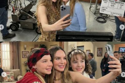IMAGENES: Belinda se reencuentra con sus personajes de niña