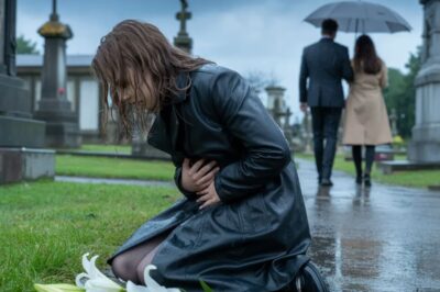 Descubrí que estaba embarazada la misma semana en que enterramos a mi padre. Aún olía a flores marchitas y a incienso del tanatorio cuando llegué a casa con los ojos hinchados. Pensé que al menos, en mi propio salón, podría derrumbarme sin sentir vergüenza. Me equivoqué.