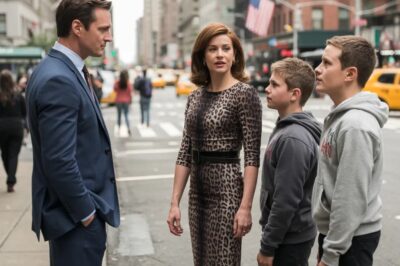 El esposo multimillonario la llamó “infértil” y la echó de casa solo para llevarse a su joven amante.