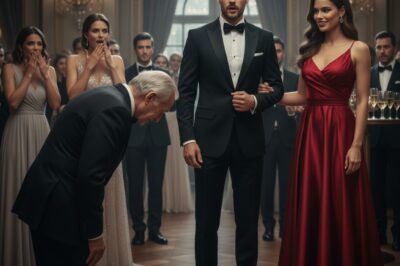 “Mi ex presume a su esposa millonaria, pero su suegro se arrodilla al verme.”