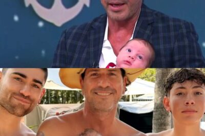 Gregorio Pernía demuestra que ser padre es su mejor papel