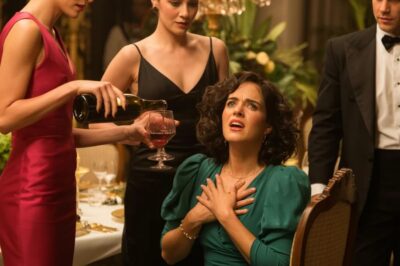 “¡Tu vestido parece sacado de un estante de rebajas, querida!” — Se burlaron de mi ropa barata en la gala de Navidad, sin saber que mi padre secreto acababa de comprar el hotel y todas sus deudas.