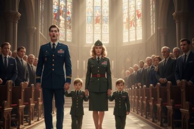 “Exesposa de un Mayor aparece en su boda con dos hijos gemelos y lo deja en shock.”