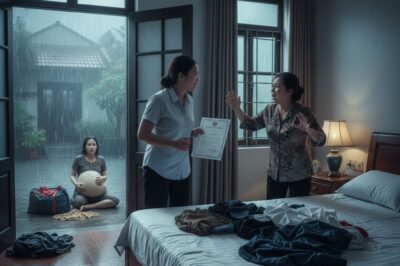 “Mi suegra ordenó: ‘Saca tus cosas para que tu cuñada se mude aquí tras el parto’. Yo agarré la ropa de mi esposo, la tiré al patio y dije: ‘Esta casa…'”