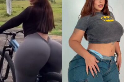 Nadie avanzaba: Gracie Bon detuvo todo el tráfico con su paseo en bici. 