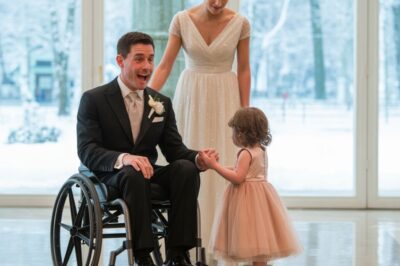 El millonario paralítico se quedó solo en su boda… hasta que una madre soltera lo miró y dijo: “¿Bailarías conmigo?”