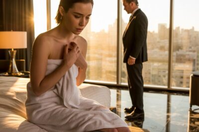 Miré la factura del hospital y susurré: “No tengo esa cantidad de dinero”. Mi jefe se recostó, con la mirada ilegible. “Una noche”, dijo en voz baja. “Eso es todo”. Me dije a mí mismo que solo era un sacrificio: salvar la vida de mi hermano. Pero cuando me desperté a la mañana siguiente en su ático, había un contrato a mi lado… y me di cuenta de que esa noche no solo había pagado una factura. Reescribió mi futuro