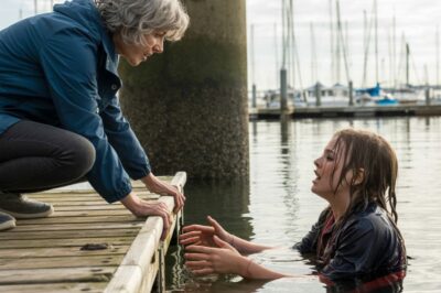 Encontré a mi nieta apenas con vida en el puerto deportivo. Se quedó sin aliento: «Era Adrian… su padre dijo que nuestra especie no encaja en su mundo». Llamé a mi hermana: «¿Recuerdas lo que documentó mamá? Ya es hora».