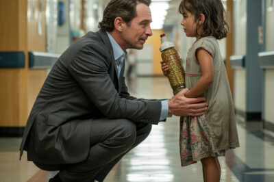 El millonario se arrodilló ante una niña de Vallecas: mi hijo tenía cinco días