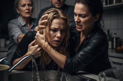 “Mi cuñada me arrojó un vaso de agua a la cara: ‘¡Eres la nuera, debes servirme!’. La agarré del cabello y hundí sự cabeza en el fregadero.”