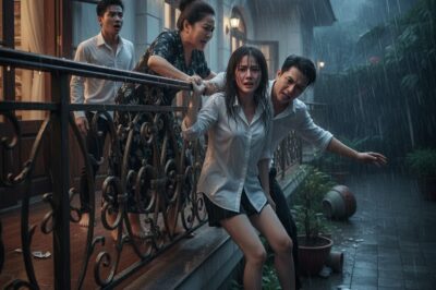 “Mi suegra me lanzó al vacío y sobreviví de milagro colgando del balcón. Su hijo corrió a rescatarme, pero entonces…”