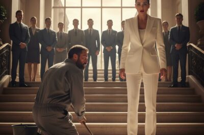 “Después de 7 años de dejar el ejército, pedí trabajo discretamente como personal de limpieza en un resort de 5 estrellas. La presidenta del grupo acaba de…”