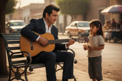 Juan Gabriel vio a una niña vender una guitarra… y el pasado le volvió a temblar