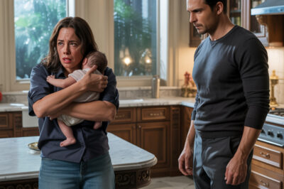 Ricardo oyó llorar a su empleada… y descubrió que planeaba dar a su bebé