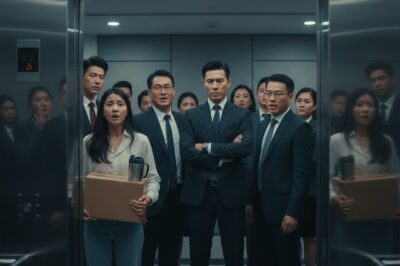 “Día uno en el trabajo: cometí el error de subir al ascensor privado del CEO y ahora soy el hazmerreír de toda la oficina.”