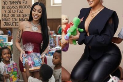 Yailin sorprende con un proyecto solidario enfocado en los niños.