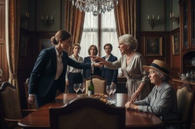 “Mi madre vino del campo và mi suegra le gritó: ‘Vete a comer a la cocina’. Hice algo que la dejó atónita.”