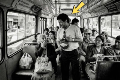 Te pareces a Maradona, pero él nunca tomaría el autobús. Diego se quitó los lentes y todo el autobús se quedó congelado…