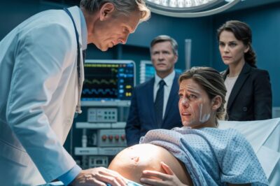 Tumbada en la mesa de operaciones, con las manos entumecidas, oí el pitido de las máquinas cuando la ginecóloga me miró a los ojos y pulsó sutilmente un botón, deslizando un teléfono en mi palma. Susurró: «Llama a la policía. Ahora». Se me heló el corazón. «¿Por qué?», articulé. Le tembló la voz. «Tus suegros pagaron este hospital… y están planeando algo después de que nazca el bebé».