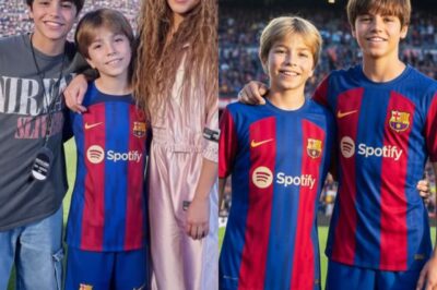 Fútbol o música? Los hijos de Shakira ya tienen una inclinación. 