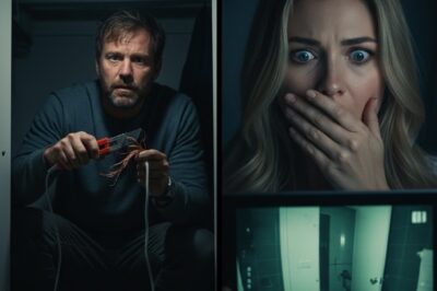 “Vi a mi esposo sabotear la secadora de pelo y llevarla al baño. El grito de mi suegra lo cambió todo.”