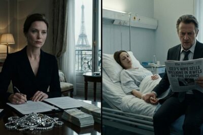 “El CEO cuidaba a su ex en el hospital, creyendo que yo era sumisa. ¡Vendí una fortuna en joyas antes del divorcio!”