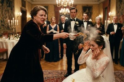 “En plena boda: Al ofrecerle el té a mi suegra, ella me arrojó la taza hirviendo a propósito…”