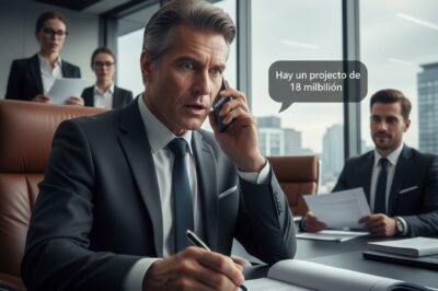 “A los 51 años, mi empresa me forzó a bajar mi salario un 80%. Tras firmar, recibí una llamada del Presidente: ‘Hay un proyecto de 18 mil millones’.”