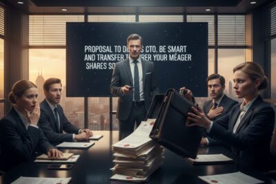 “Mi marido me anunció mi despido: ‘¡Sé lista y traspasa lo poco que tengas cuanto antes!’. Mi respuesta lo dejó mudo.”