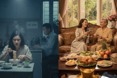 “Mi esposo le daba dinero a su madre para comprar oro, nhưng a mí me obligaba a comer fideos instantáneos. Mentí diciendo que me iba de viaje de negocios, nhưng regresé a casa de mis padres para vivir como una reina.”