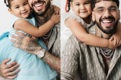 El regalo más hermoso del Año Nuevo: tiempo con papá para Cattleya.