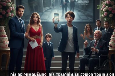 “Día de cumpleaños, día de traición: Mi esposo trajo a su otra familia, pero mi hijo tuvo la última palabra.”