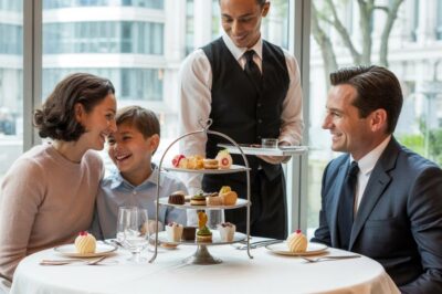 Solo era un niño mirando pasteles… hasta que un hombre decidió defenderlos