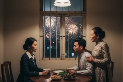 “Mi esposo le dio a su madre todo su sueldo và bono de más de 90 millones; yo le transferí todo mis 60 millones a mi madre. La cena de fin de año solo tuvo pepinillos y berenjenas en salmuera.