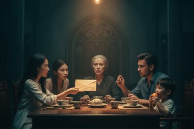 “La mirada de sospecha de mi marido y el sobre que cambió todo: La verdad que los dejó en shock.”