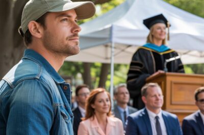 En La Graduación, Mi Hija Dijo: “Agradezco A Todos Menos A Mi Padre Que Es Una Vergüenza” Entonces…