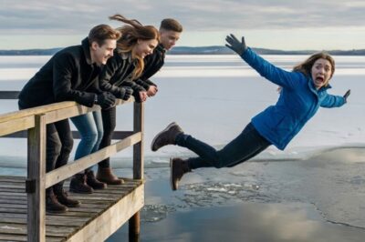 “Empujaron a mi hija al lago helado como broma, se rieron mientras se ahogaba… y pensaron que nadie pagaría por eso”…