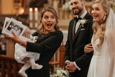Seis semanas después de que mi esposo me abandonara a mí y a nuestro recién nacido en medio de una tormenta de nieve, entré en su boda llevando lo único que él creía poder ocultarme, y lo que ocurrió después dejó a todos los invitados de la iglesia paralizados.