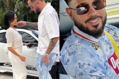 Raphy Pina presumió por las redes el lujoso carro en el que saca a pasear a Natti Natasha
