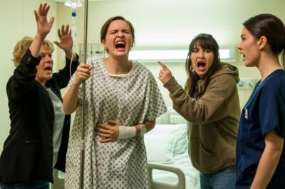 En la habitación del hospital, miré horrorizada cómo mi hermana se arrancaba de un tirón la cánula de oxígeno y empezaba a gritar: —¡Ayuda! ¡Ella lo hizo! ¡Quiere quedarse con mi casa, por eso está intentando matarme! Mis padres irrumpieron de golpe. Mi madre agarró el soporte metálico del suero y lo lanzó directamente contra mi vientre, con ocho meses de embarazo. —¡¿Cómo te atreves a intentar asesinar a tu hermana?! —me gritó. El dolor me atravesó y todo se volvió negro. Me desmayé. Cuando desperté, el médico se inclinó sobre mí con una expresión grave y dijo en voz baja: —Hay algo que necesitas saber sobre tu bebé…