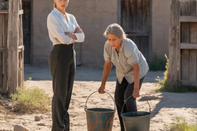 El polvo del camino parecía una mortaja suspendida en el aire caliente del mediodía. Doña Carmen, con sus setenta y dos años a cuestas y un corazón que latía con la irregularidad de un reloj viejo, observó el rancho desde la ventanilla de la camioneta. Había dejado el pueblo con una maleta de cuero cuarteado y una esperanza frágil: que su hijo Martín, aquel niño que ella había criado entre surcos y sacrificios, fuera el puerto seguro para sus últimos días.