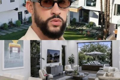 Asi es la lujosa mansion de Bad Bunny en Hollywood California