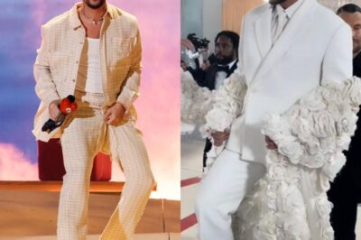 Aumento de fama y nueva apariencia!… Su outfit desafía normas, y tú también: la revolución emocional de Bad Bunny.