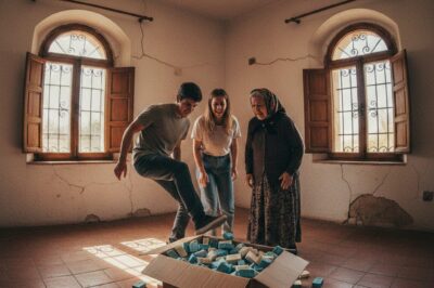 UNA MADRE REGRESA DE ARABIA SAUDÍ SOLO CON UNA VIEJA CAJA LLENA DE JABÓN; SUS HIJOS LA LLAVERON EN SUS TELÉFONOS. SIN QUE LO SABÍAN, DEBAJO DEL JABÓN HABÍA UN CHEQUE POR VALOR DE 10 MILLONES DE PISOS/th