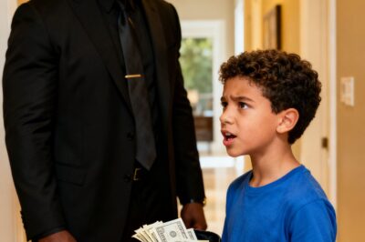 Le lancé un fajo de dinero a un niño para comprobar si era realmente honesto… pero lo que ocurrió después me sorprendió mucho más de lo que imaginaba.