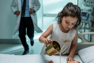 —Lupita… —dijo la enfermera con un suspiro que no era de sorpresa, sino de resignación—. Otra vez te escapaste.